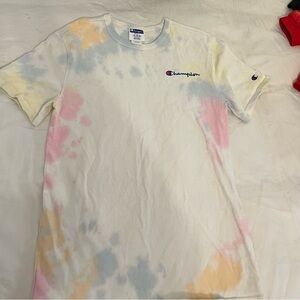 Tie dye champion shirt